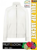 Fruit of the Loom Lady Fit SWEAT JACKET női kardigán - pulóver