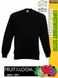 Fruit of the Loom LIGHTWEIGHT SET-IN férfi pulóver -munkaruha
