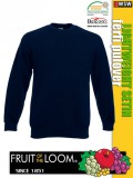 Fruit of the Loom LIGHTWEIGHT SET-IN férfi pulóver -munkaruha