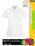 Fruit of the Loom PREMIUM LADYFIT piqué galléros női póló