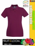 Fruit of the Loom PREMIUM LADYFIT piqué galléros női póló