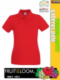 Fruit of the Loom PREMIUM LADYFIT piqué galléros női póló