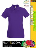 Fruit of the Loom PREMIUM LADYFIT piqué galléros női póló