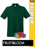Fruit of the Loom PREMIUM piqué galléros férfi póló