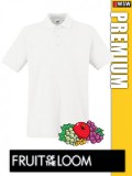 Fruit of the Loom PREMIUM piqué galléros férfi póló