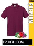 Fruit of the Loom PREMIUM piqué galléros férfi póló