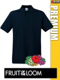 Fruit of the Loom PREMIUM piqué galléros férfi póló