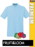 Fruit of the Loom PREMIUM piqué galléros férfi póló