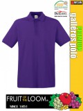 Fruit of the Loom PREMIUM piqué galléros férfi póló