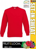 Fruit of the Loom SET-IN unisex pulóver