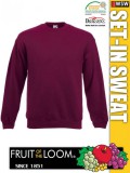Fruit of the Loom SET-IN unisex pulóver