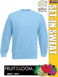 Fruit of the Loom SET-IN unisex pulóver