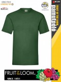 Fruit of the Loom SUPER PREMIUM BOTTLEGREEN pamut férfi póló - 205g/m2