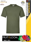 Fruit of the Loom SUPER PREMIUM CLASSICOLIVE pamut férfi póló - 205g/m2