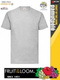Fruit of the Loom SUPER PREMIUM HEATHERGREY pamut férfi póló - 205g/m2