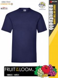 Fruit of the Loom SUPER PREMIUM NAVY pamut férfi póló - 205g/m2