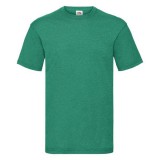 Fruit of the loom Valueweight póló heather green színben