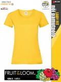 Fruit of the Loom VALUEWEIGHT SUNFLOWER női pamut póló - 165g/m2