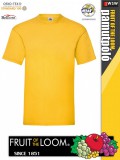 Fruit of the Loom VALUEWEIGHT SUNFLOWER pamut férfi póló - 165g/m2