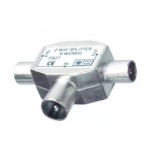 FS 28 Koax elosztó 1dugó-2alj,fém