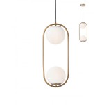 Függeszték, arany, E27, Redo Smarterlight Niva 01-2626