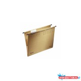 Függõmappa A4, karton oldaltzárt Leitz Alpha natúr