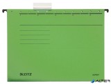 Függőmappa, karton, A4, LEITZ "Alpha Standard", zöld