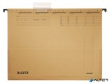 Függőmappa, oldalvédelemmel, karton, A4, LEITZ "Alpha", natúr