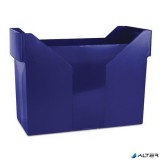 Függőmappa tároló, műanyag, DONAU, sötétkék