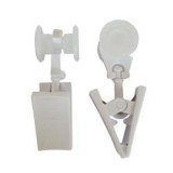 Függönycsipesz műanyag nagy görgővel (3716021)