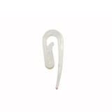 Függönytartó horog, műanyag