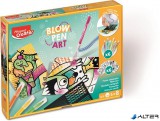 Fújós filctoll készlet, csíkozás, MAPED CREATIV "Blow pen Art"