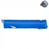 Fujtató pisztoly spirálcső 15m PU 12x8