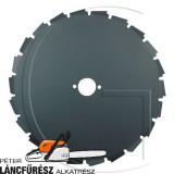 Fűkasza kés vastagság 1,8 mm / vágóélek 22 / Ø tengely furat 25,4 mm