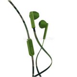 Fülhallgató - SAN FRANCISCO multi-functional earphone, Green Camo (URBANISTA_30944)