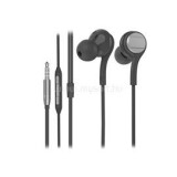 Fülhallgató - SN-X04 EPSILON (mikrofon, 3.5mm TRRS jack, 1.2m kábel, szürke-fekete) (RAMPAGE_30532)