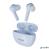 Fülhallgató, vezeték nélküli, Bluetooth 5.3, mikrofonnal, MAXELL &#039;Dynamic+&#039;, világoskék