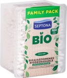 Fültisztító pálcika, biológiailag lebomló, 300 db, SEPTONA (KHSZ57)