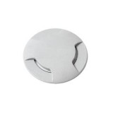 Fumagalli CECI 160 3L LED 10W GX53 szürke kültéri talajba süllyeszthető lámpa (3F3.000.000.LXD1K)