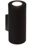 Fumagalli FRANCA 90 2L LED kültéri falilámpa Fekete