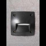 Fumagalli LETI 100 SQUARE ST LED 3W GX53 kültéri beépíthető falilámpa fekete (3C4.000.000.AYG1K) (3C4.000.000.AYG1K)