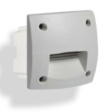 Fumagalli LETI 100 SQUARE ST LED GX53 kültéri beépíthető falilámpa szürke (3C4.000.000.LYG1K) (3C4.000.000.LYG1K)