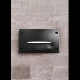 Fumagalli LETI 200 HS LED GX53 kültéri beépíthető fali lámpa - Szürke (4C4.000.000.LYG1K)