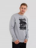 FUNDANGO WARREN SWEATSHIRT szürke Férfi pulúver