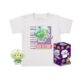 Funko Pocket POP! Disney - Alien Buzz figura és gyerek póló (M)