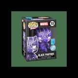 Funko POP! Art Series Marvel: Black Panther (with Plastic Case) figura #72