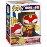 Funko POP! Marvel: Holiday - Captain Marvel figura #936