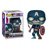 Funko POP! Marvel: What If S2 - Zombie Captain America figura #941