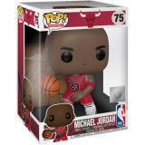 Funko POP! NBA: Bulls - 10" Michael Jordan (Red Jersey) figura #75