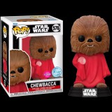 Funko Pop! Star Wars - Chewbacca with Robe (Flocked) figura #576